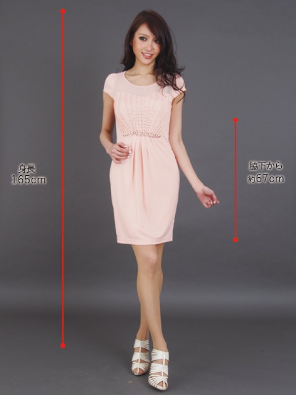 画像5: [送料無料][ERUKEI]シンプル・半袖・ミニドレス・ワンピース[即日発送][大きいサイズあり] (5)